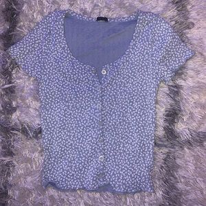 brandy melville button top